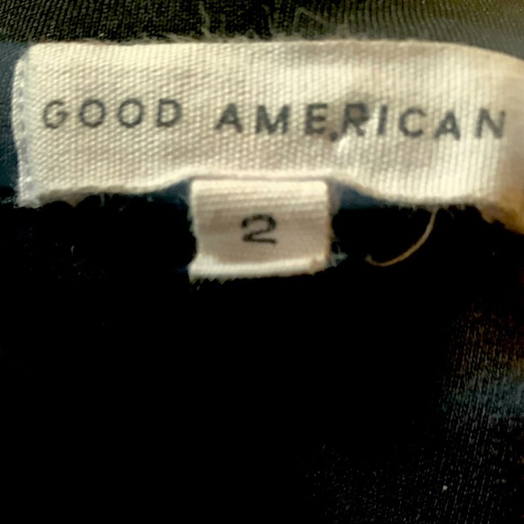 💐GOOD AMERICAN Crop Scuba Hoodie size M (Good American size 2) - Picture 10 of 11